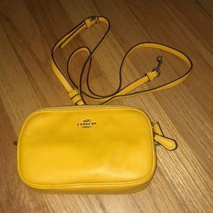 Coach versatile crossbody bag or wristlet